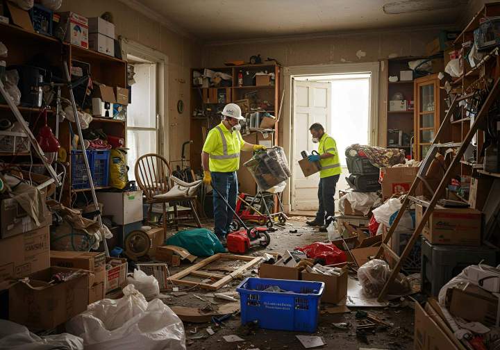 Nettoyage Diogène sans jugement et avec une grande réactivité.