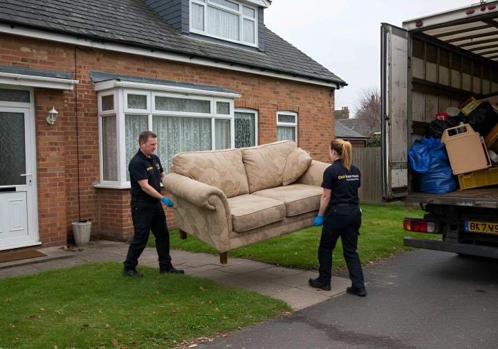 Intervention soignée et méthodique pour un espace dégagé.